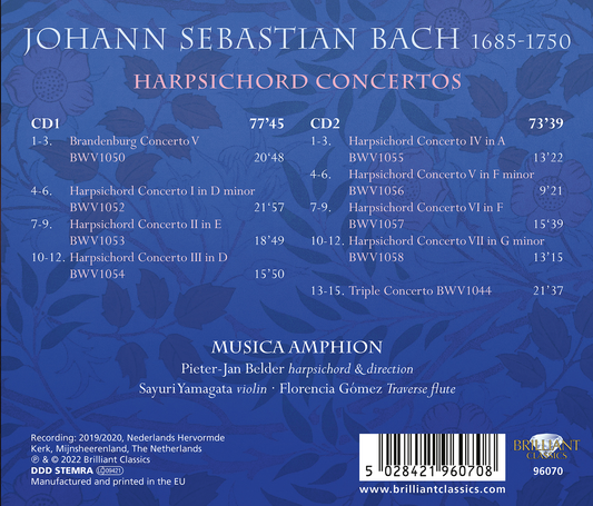 J.S. Bach: Harpsichord Concertos