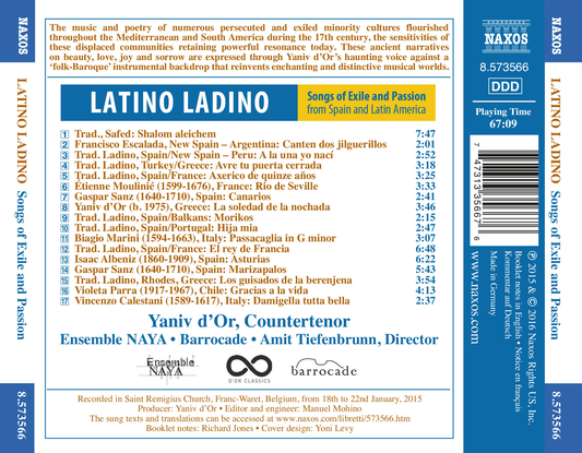 Latino Ladino: Songs of Exile & Passion