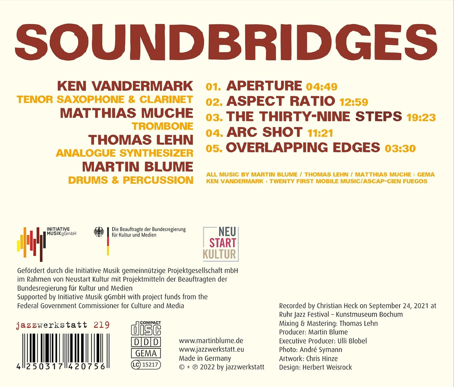 Vandermark: Soundbridges