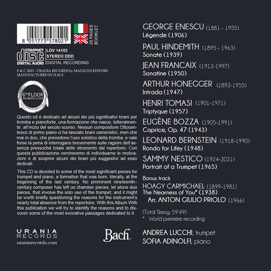 Duo - Trumpet & Piano In The 20Th Century