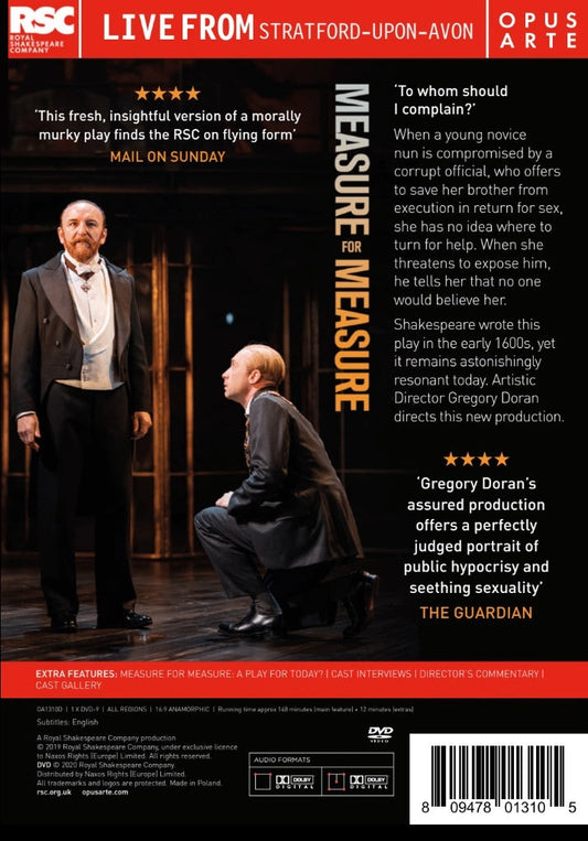 Shakespeare: Measure For Measure