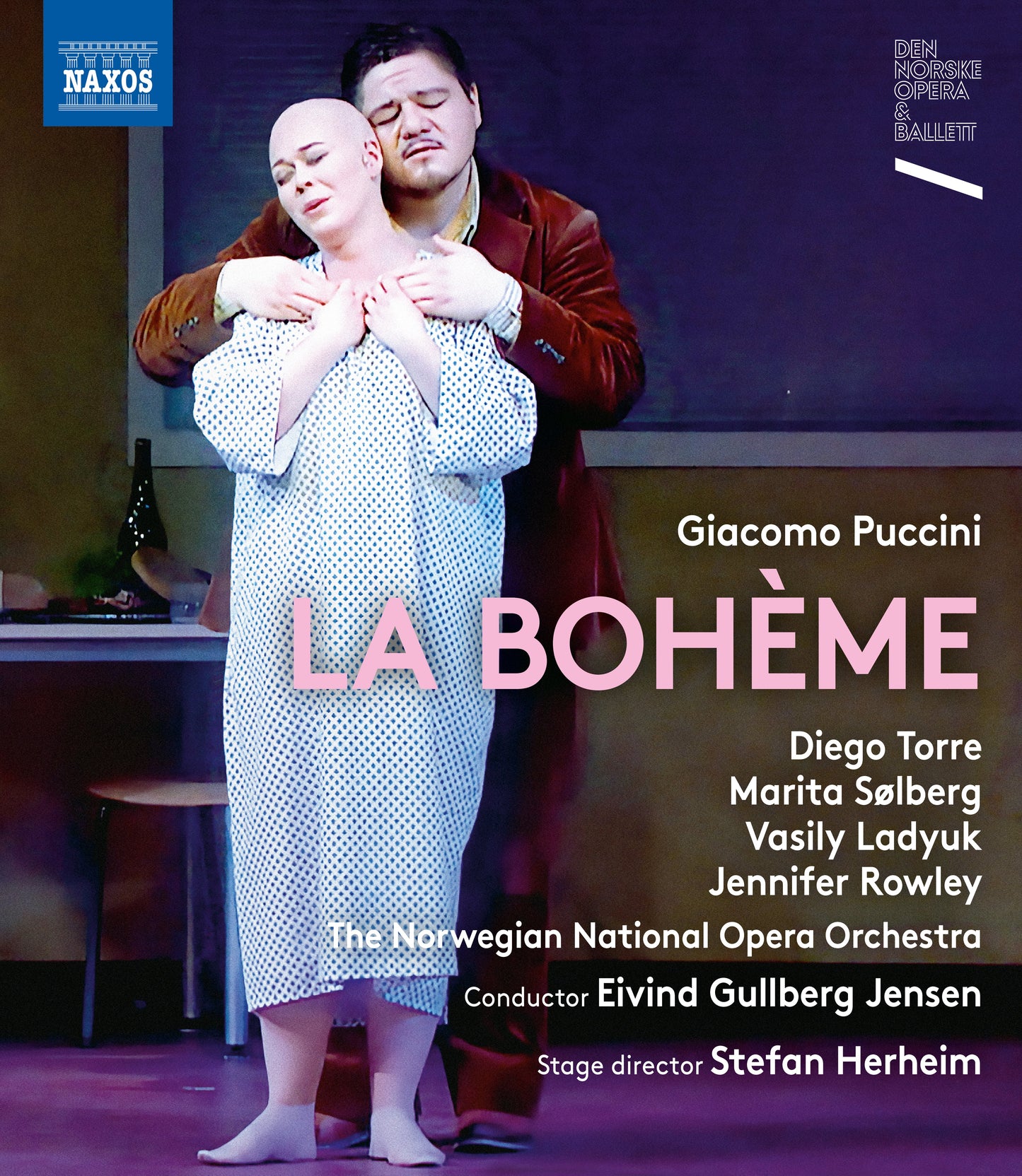 Puccini: La Boheme Diego Torre, Eivind Gullberg Jensen, Jennifer Rowley, Marita Solberg, Stefan Herheim, Stein-Roger Bu