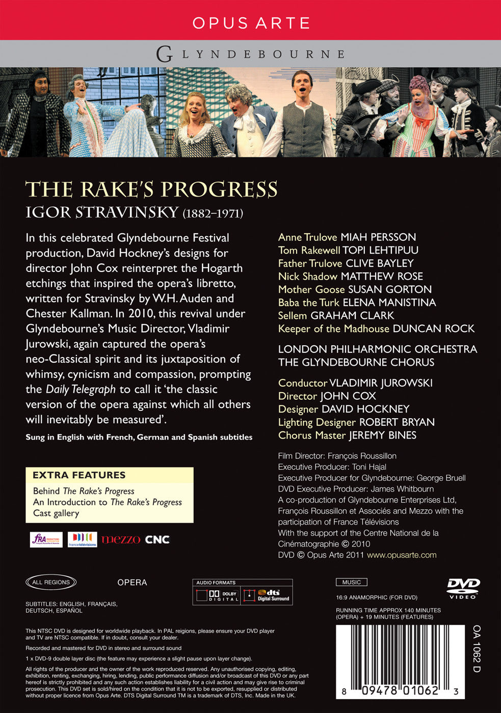 Stravinsky: The Rake's Progress
