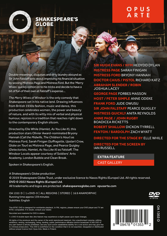 Shakespeare: The Merry Wives Of Windsor