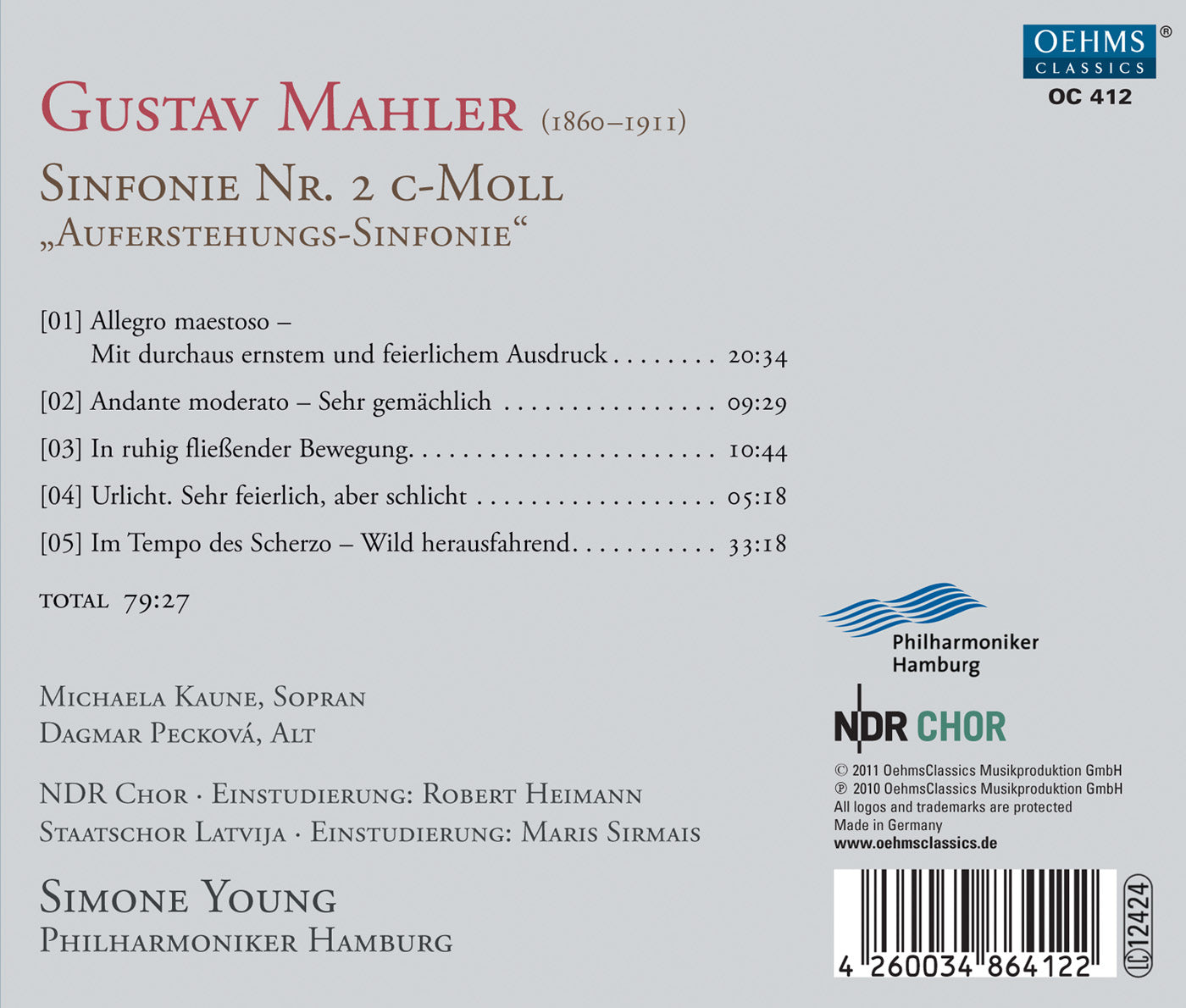 Mahler: Sinfonie Nr. 2