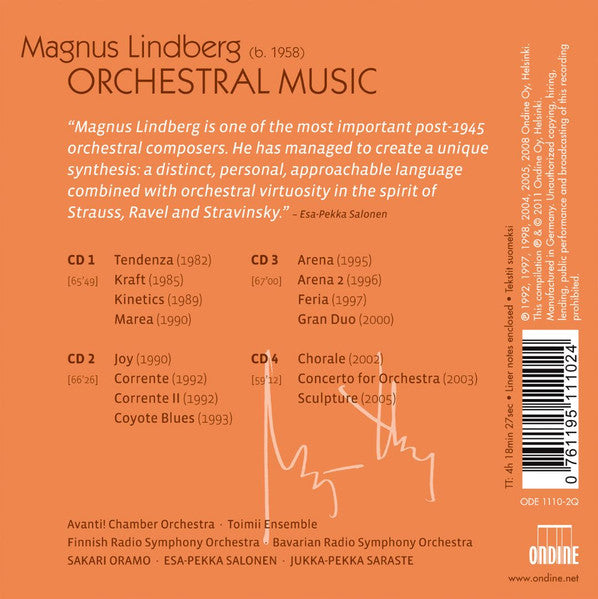 Lindberg: Orchestral Music