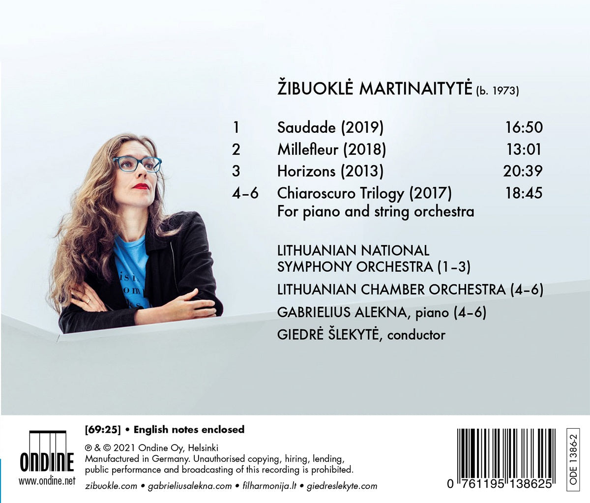 Žibuokle Martinaityte: Saudade