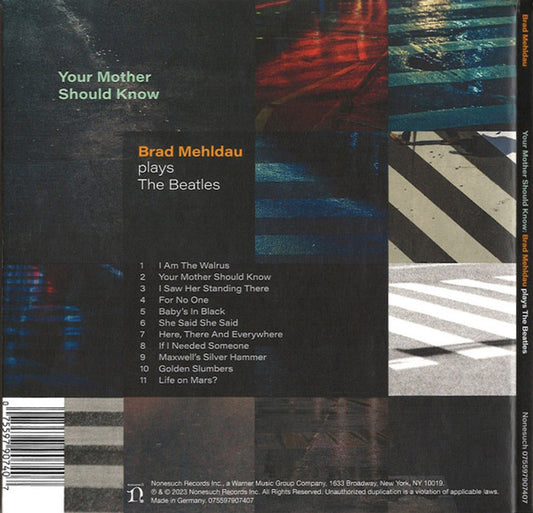 Your Mother Should Know: Brad Mehldau Plays The Beatles