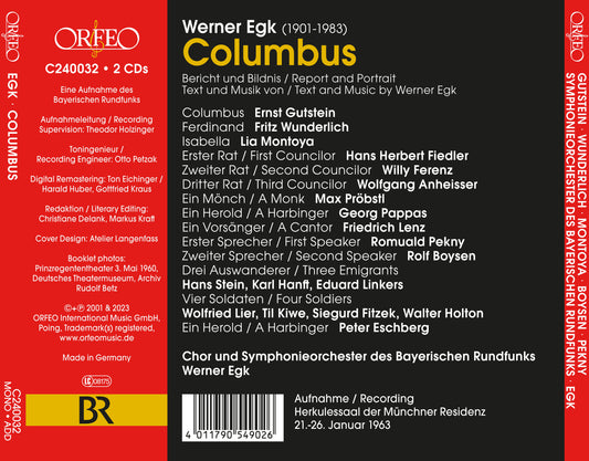 Egk: Columbus