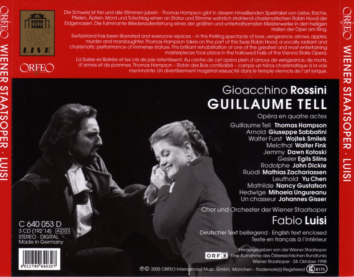 Rossini: Guillaume Tell (Live)
