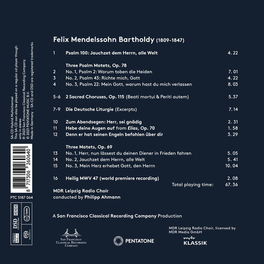 Mendelssohn: Choral Works