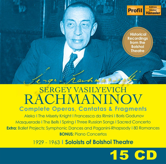 Rachmaninoff: Complete Operas, Cantatas & Fragments