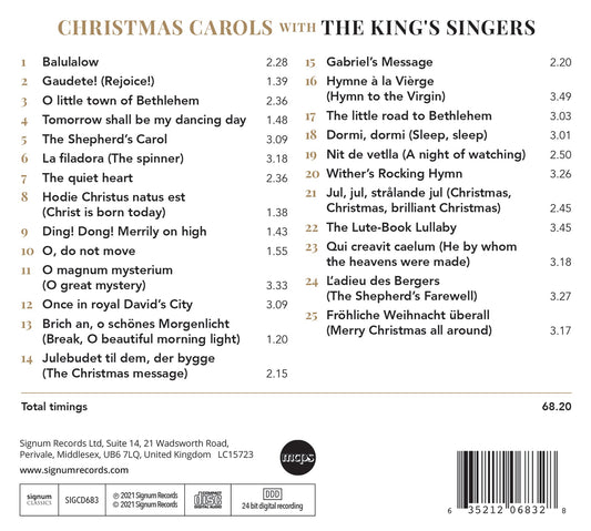 Christmas Carols With The King's Singers