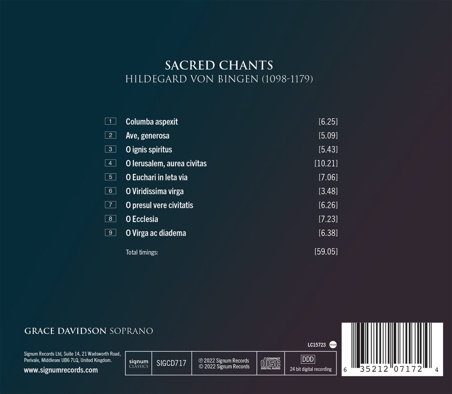 Bingen: Sacred Chants