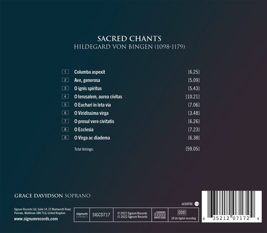 Bingen: Sacred Chants