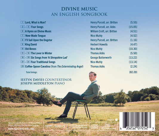 Ades, Butterworth, Croft, Howells, Muhly & Purcell: Divine M