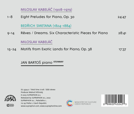 Kabelac & Smetana: Piano Works