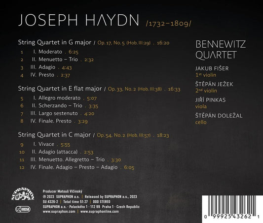 J. Haydn: String Quartets