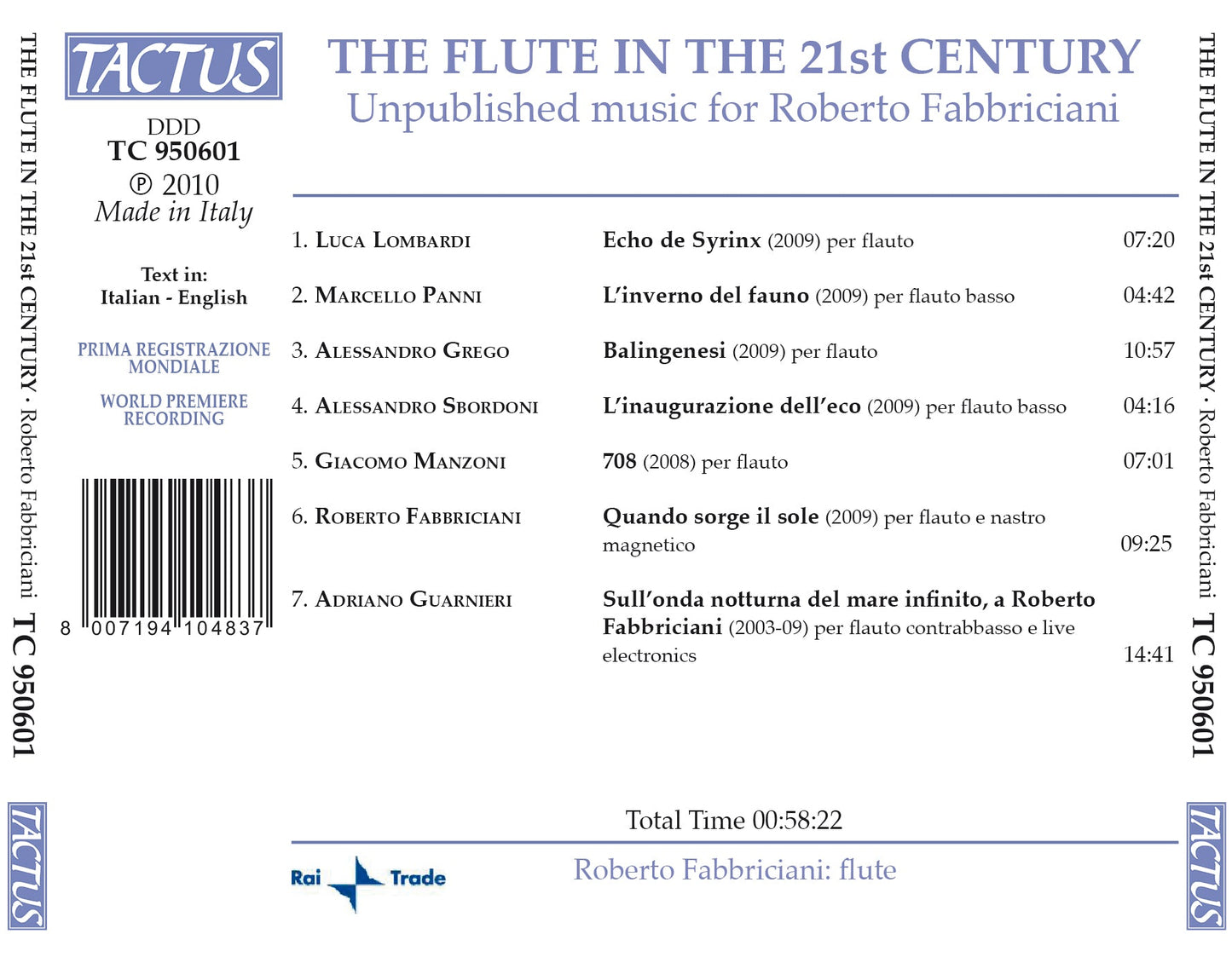 The Flute in the 21st Century