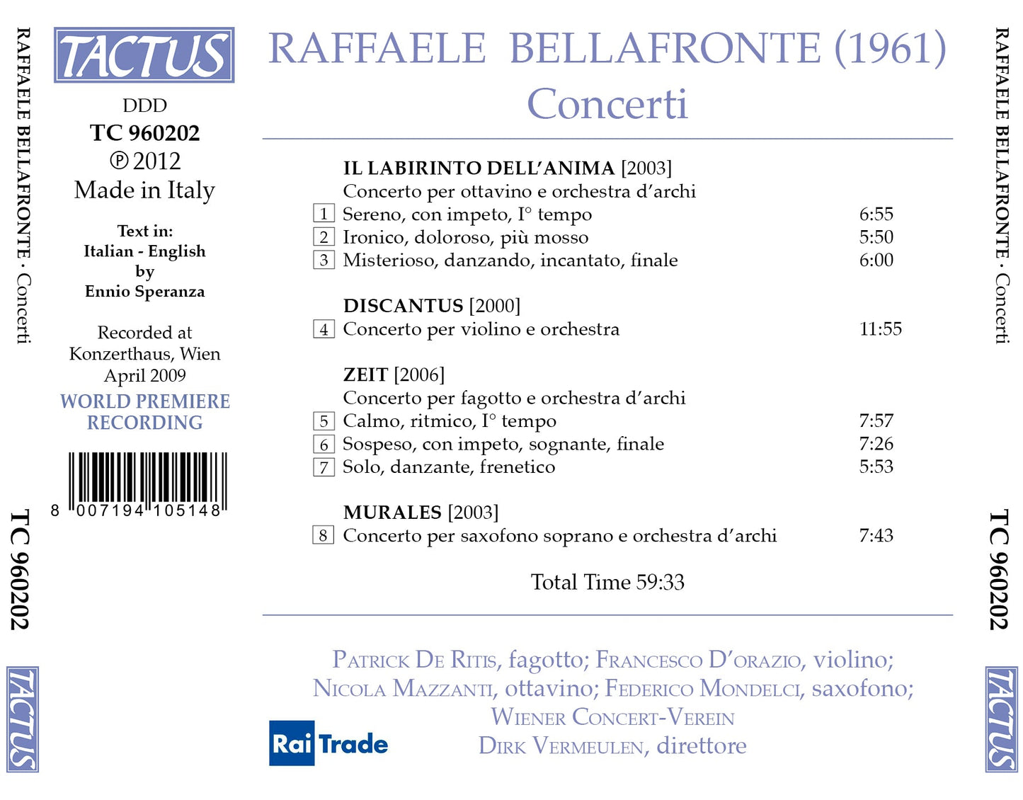 Bellafronte: Concerti