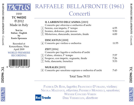 Bellafronte: Concerti