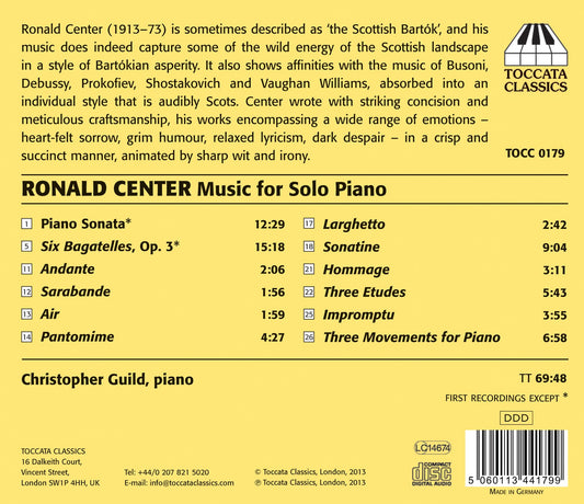 Center: Instrumental and Chamber Music, Vol. 1