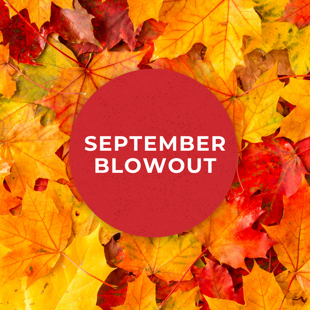 September Blowout Sale