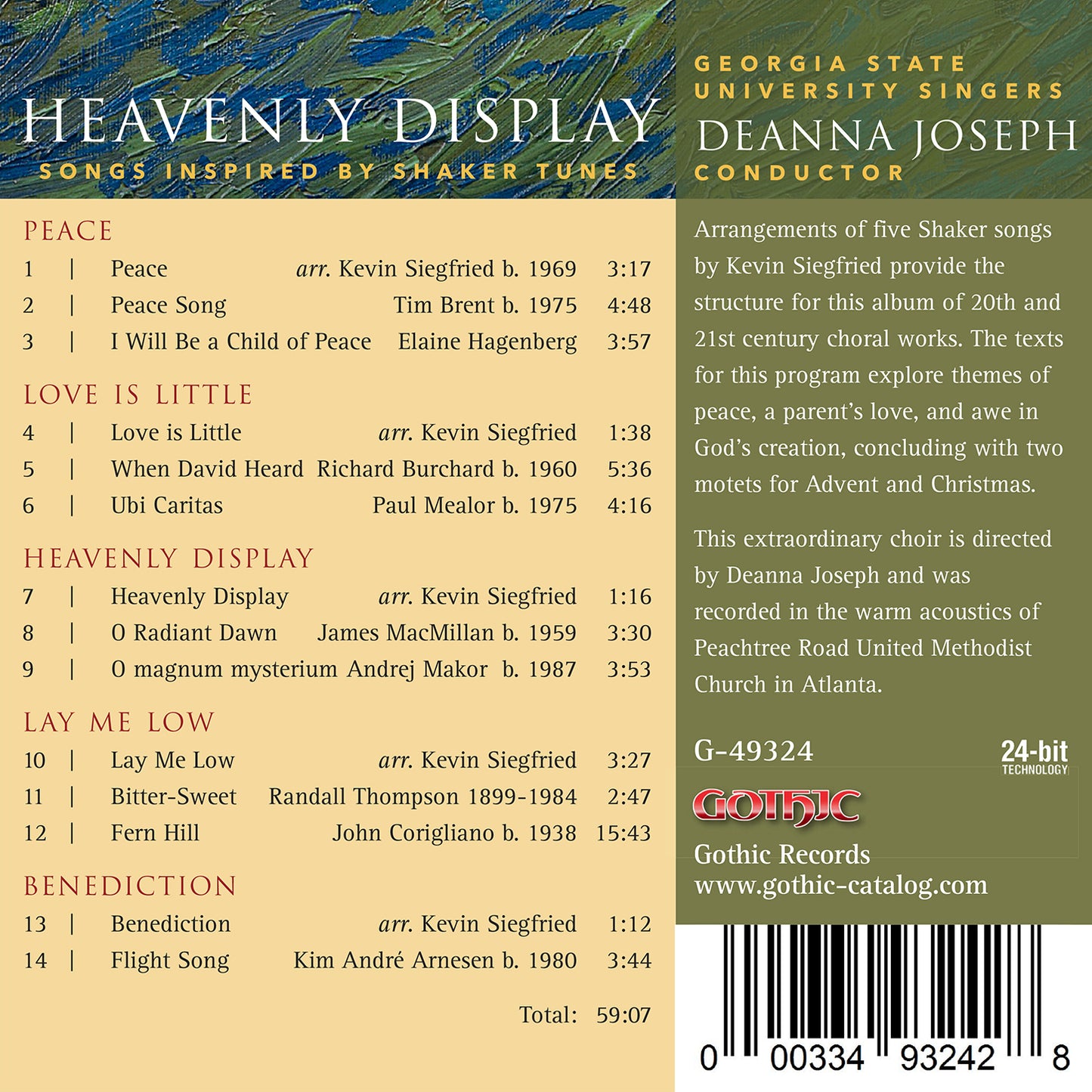 Heavenly Display - Songs Inspired By Shaker Tunes