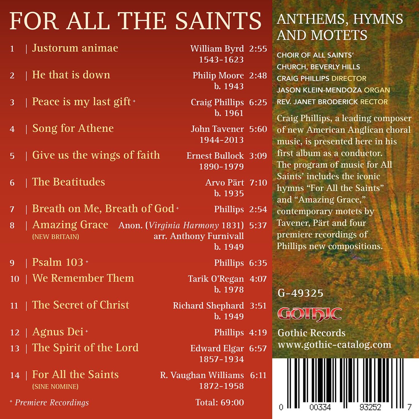 For All The Saints: Anthems, Hymns, And Motets