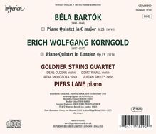 BARTOK & KORNGOLD: PIANO QUINTETS