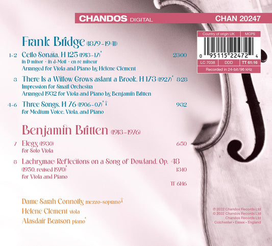Bridge & Britten: Works for Viola