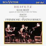 SCHUBERT: QUINTET, TRIO   BACH