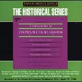 Historical - A Sonata Recital By Szigeti & Bartók