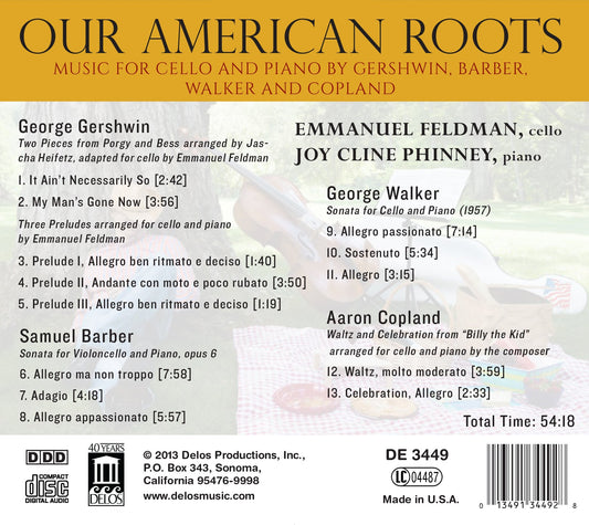 Our American Roots (Gershwin, Barber, Walker, Copland)