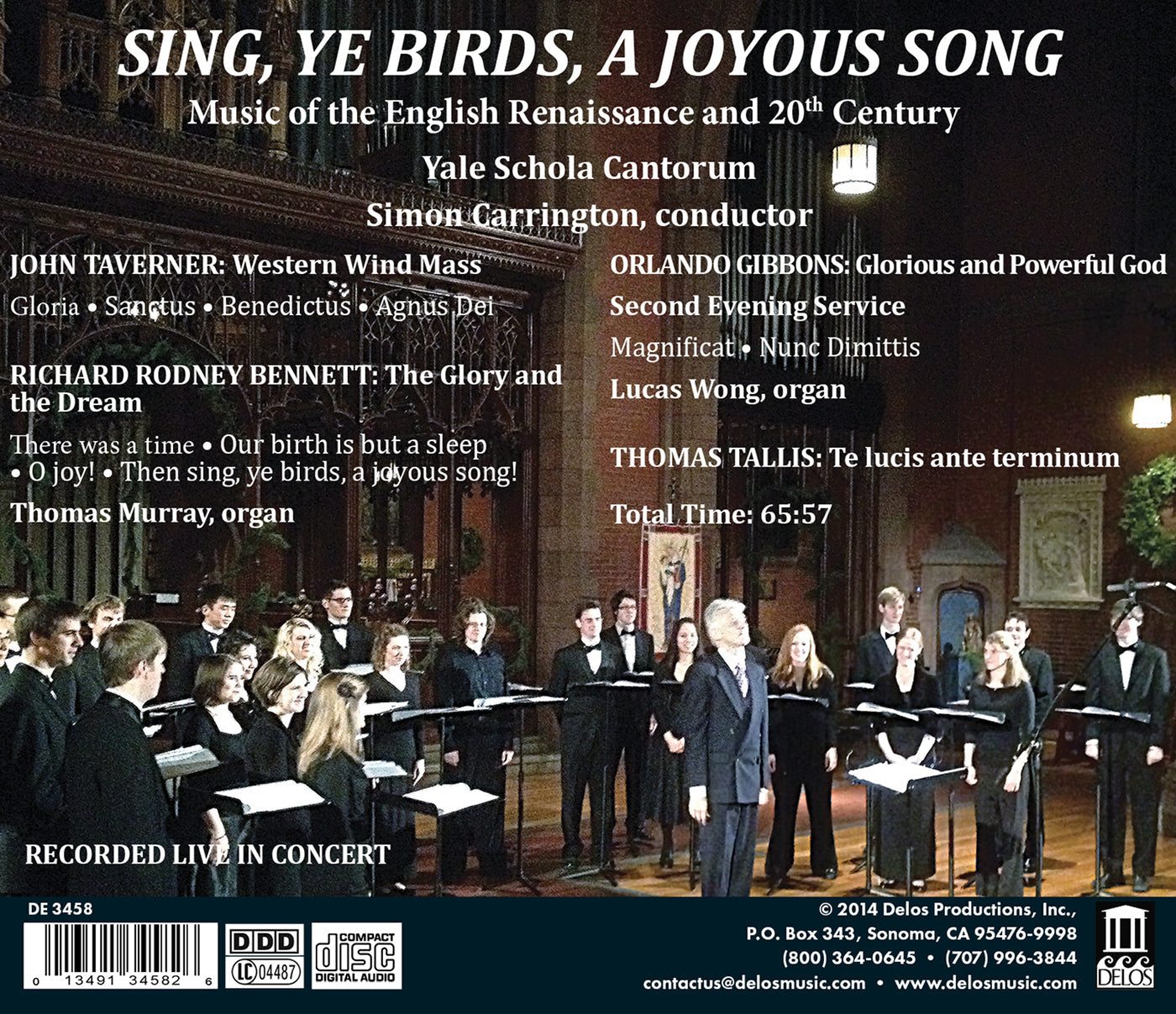 Sing, ye Birds, a joyous Song