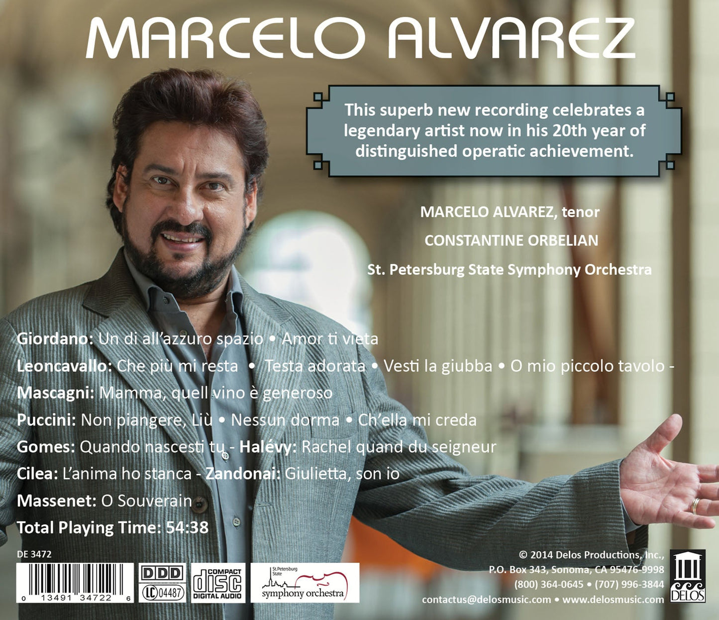 20 Years on the Opera Stage: Marcelo Alvarez