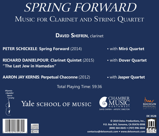 Spring Forward - Music for Clarinet & String Quartet