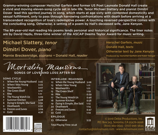 Garfein: Mortality Mansions – Songs of Love and Loss After 6