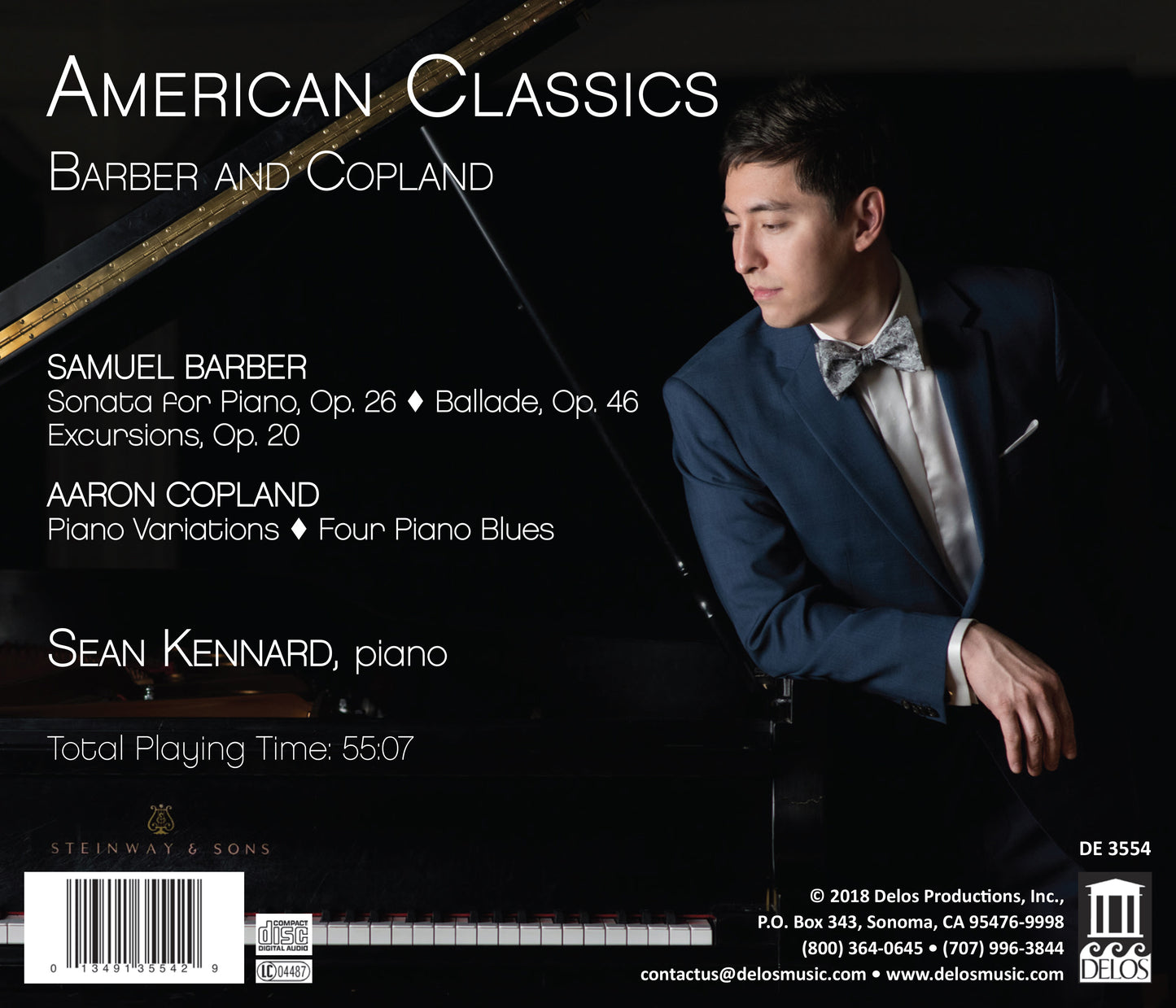 American Classics: Barber & Copland / Sean Kennard