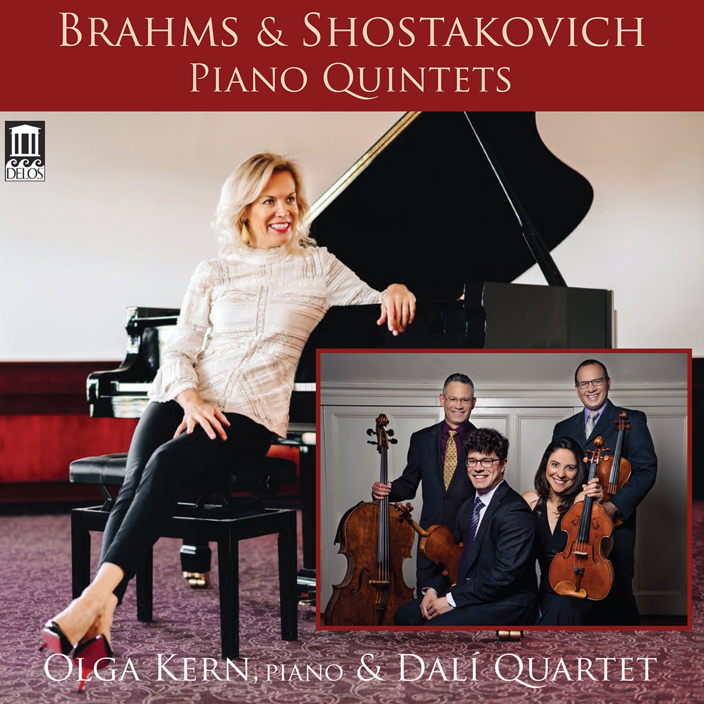 Brahms & Shostakovich: Piano Quintets / Olga Kern; Dali Quartet