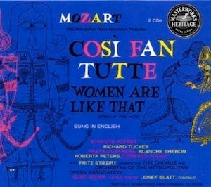 HERITAGE  MOZART: COSÏ FAN TUT