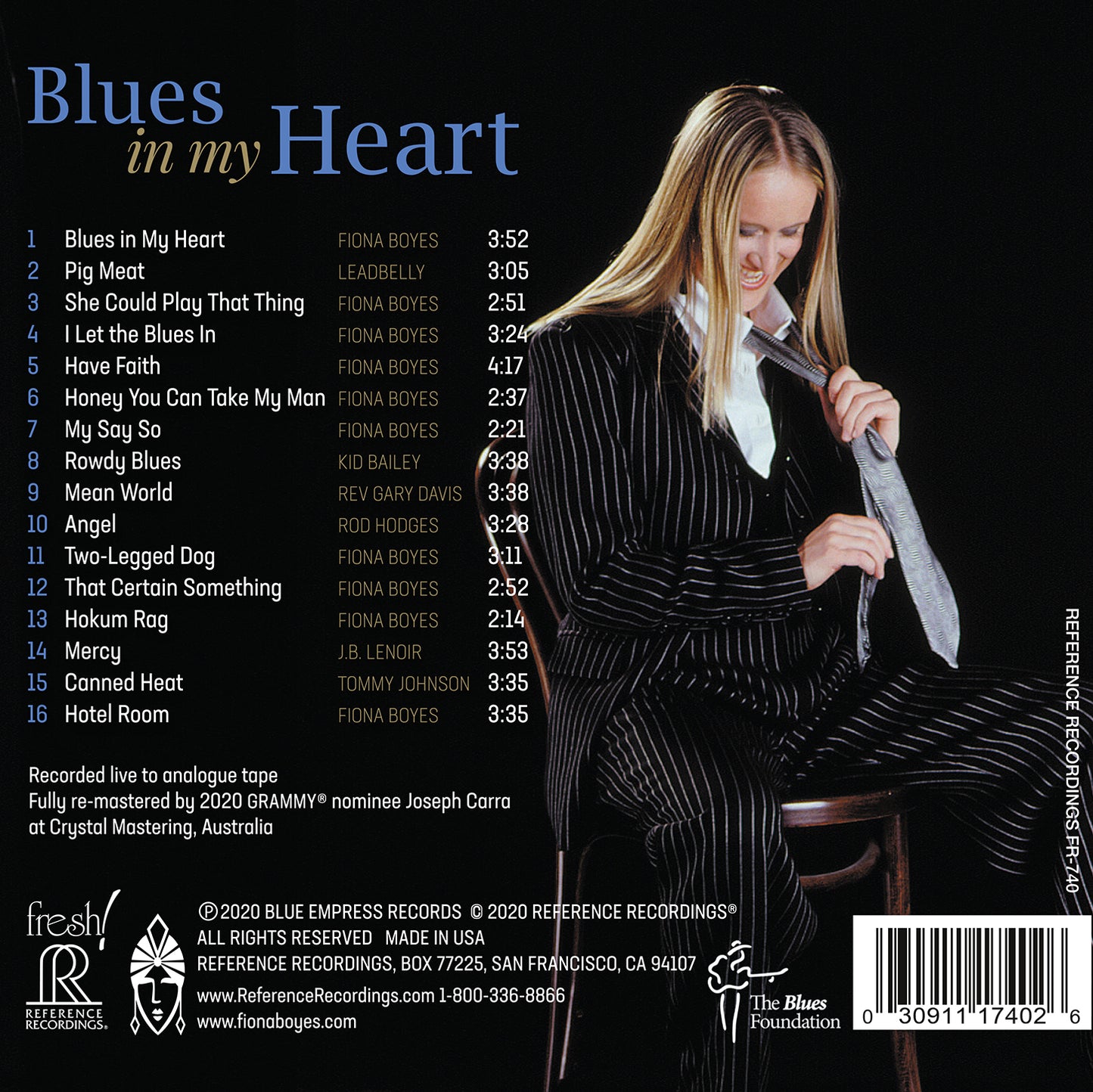 Blues In My Heart  Fiona Boyes