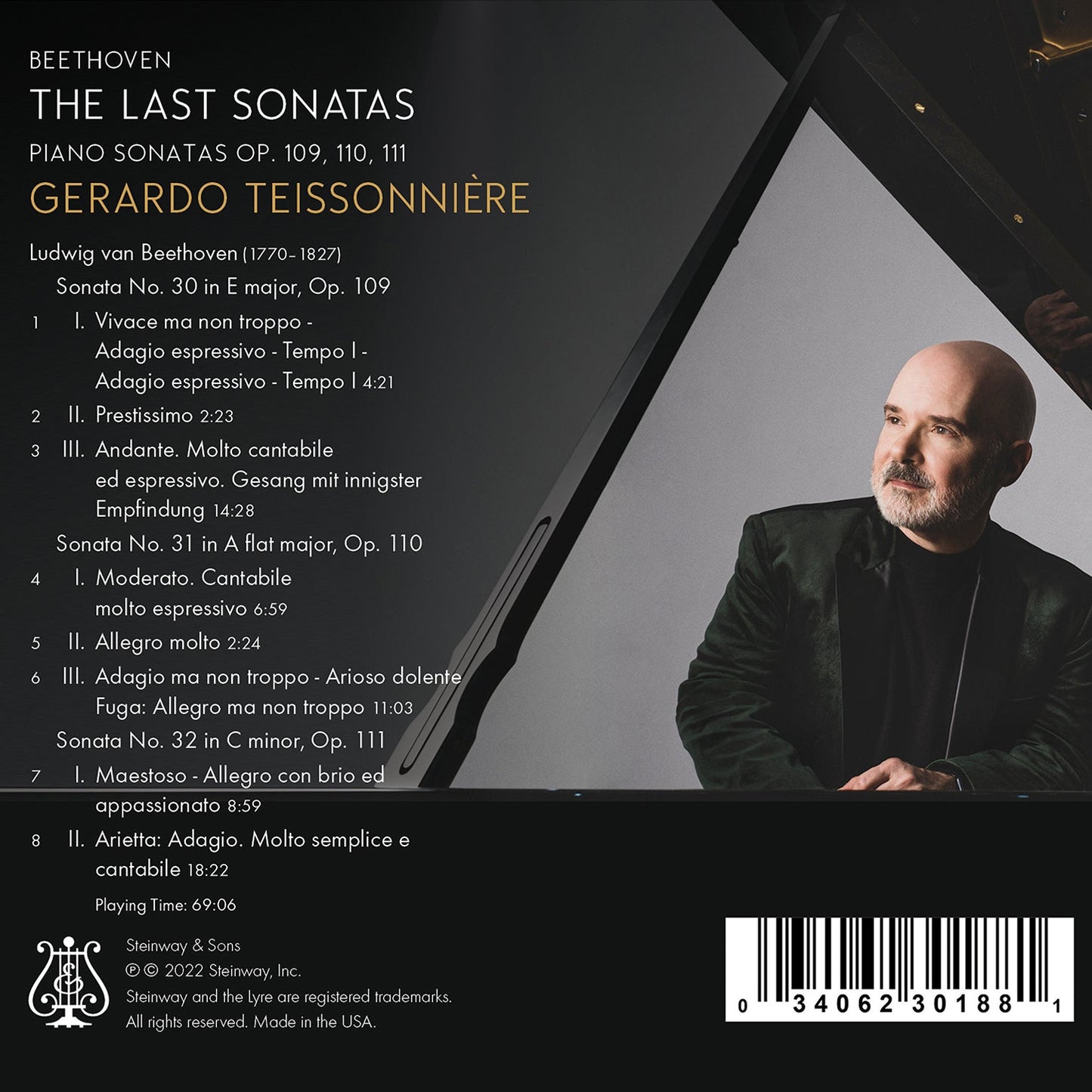 Beethoven: The Last Sonatas - Piano Sonatas Op. 109, 110, 11