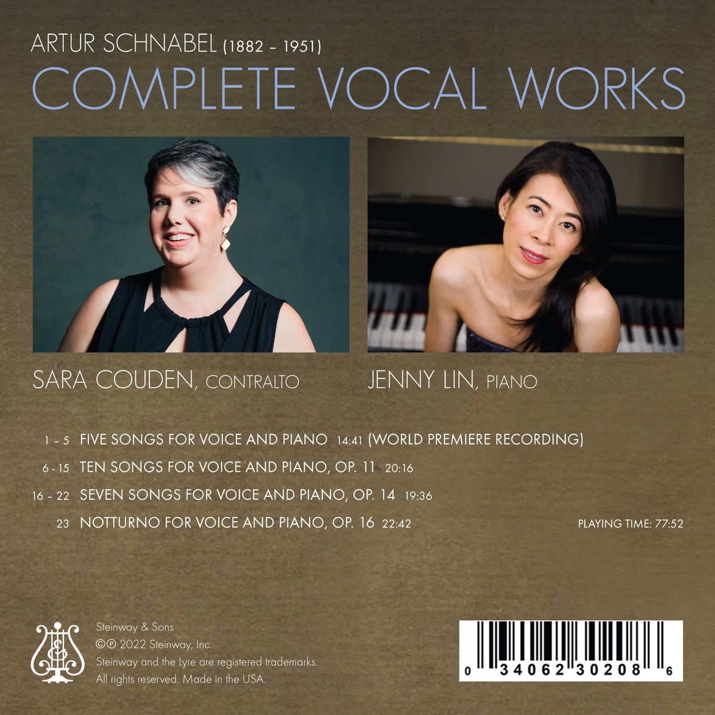 Schnabel: Complete Vocal Works