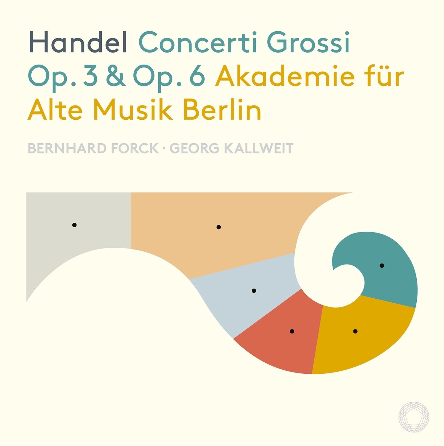 Handel: Concerti Grossi Op. 3 & Op. 6 / Kallweit, Forck, Akademy for Ancient Music Berlin