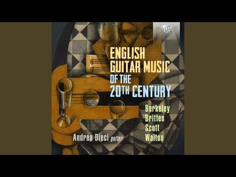 English Guitar Music of the 20th Century / Andrea Dieci
