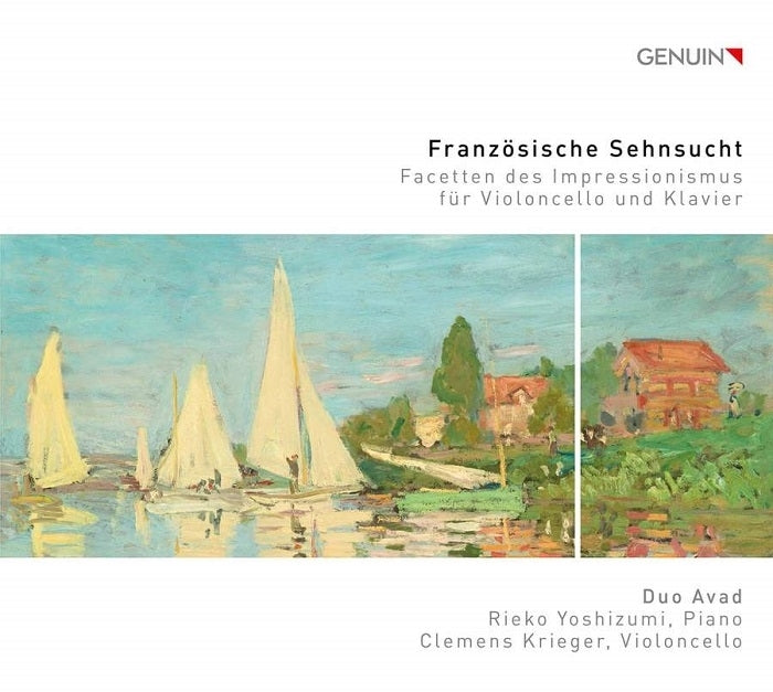 Debussy, Ravel, FaurÃ©: Franzosische Sehnsucht / Duo Avad