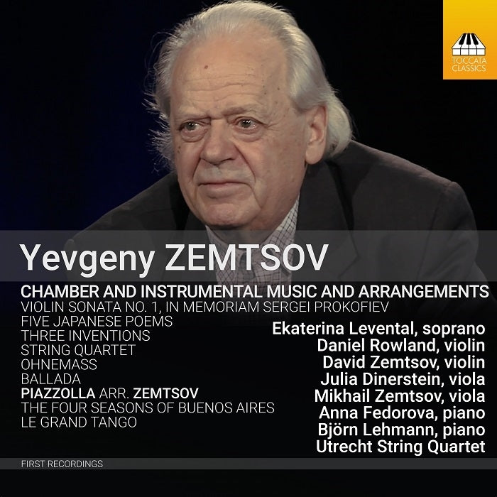 Zemtsov: Chamber and Instrumental Music and Arrangements / Utrecht String Quartet