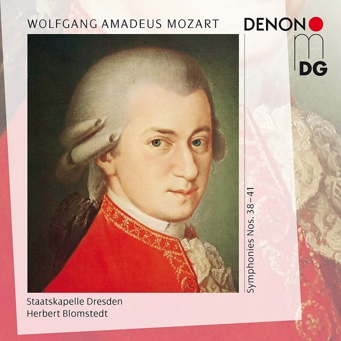 Mozart: Symphonies 38-41 / Blomstedt, Staatskapelle Dresden