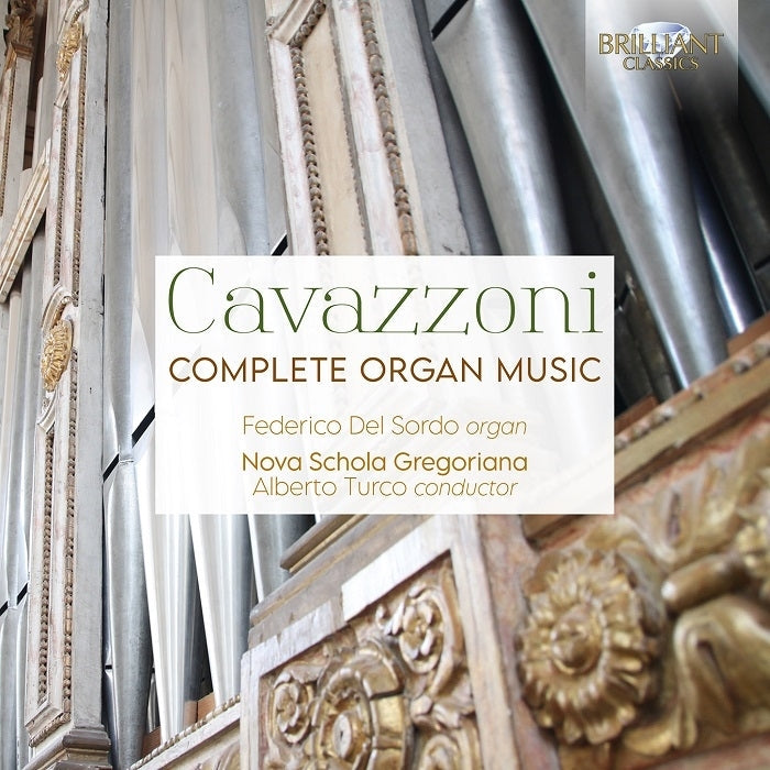 Cavazzoni: Complete Organ Music / Sordo, Turco, Nova Schola Gregoriana